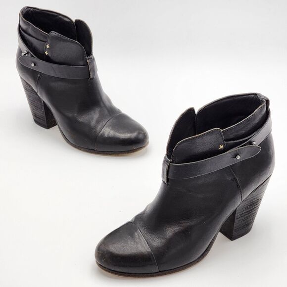 rag & bone Harrow Heeled Ankle Boot Size 38.5 EUR 8.5 US - Picture 1 of 10
